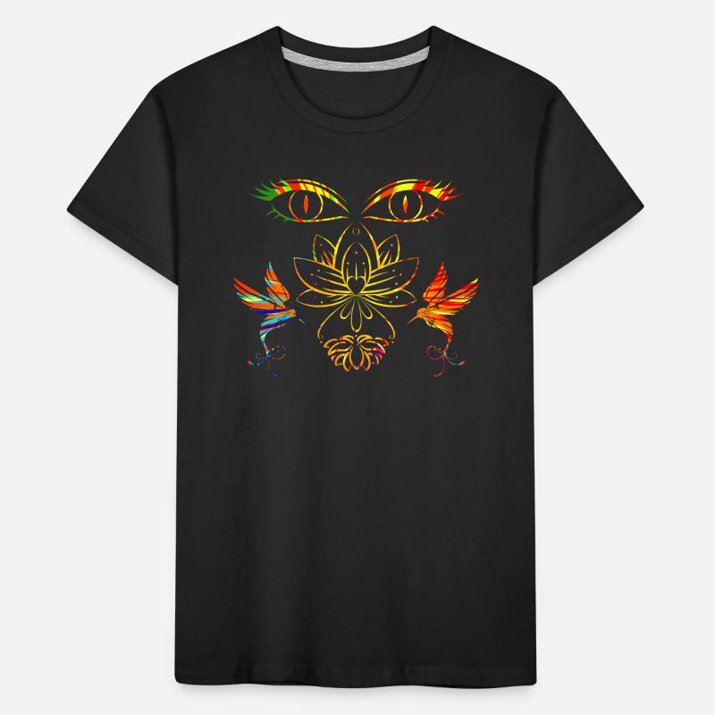 Zen face Kids' Premium Organic T-Shirt