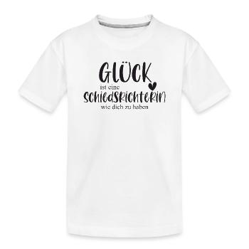 Schiedsrichterin Fußball Sport Sportart Schiri - Kinder Premium Bio T-Shirt - Weiß - Vorne