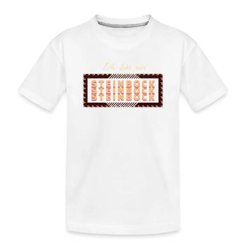 Cool Horoskop Statement Steinbock Aberglaube - Kinder Premium Bio T-Shirt - Weiß - Vorne