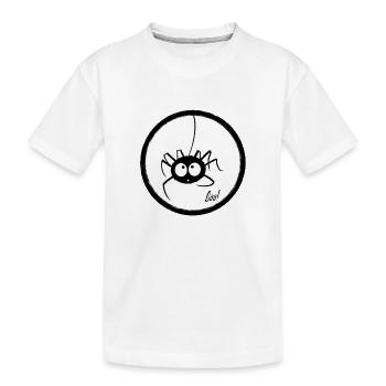 Araignée mignonne - T-shirt bio Premium Enfant - blanc - Devant