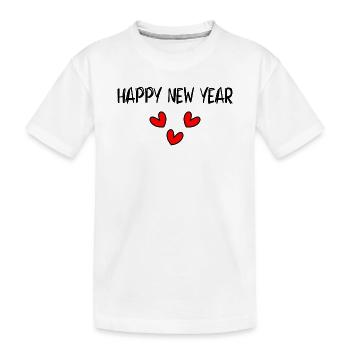 BONNE ANNEE. SAINT SYLVESTRE. NOUVELLE ANNÉE - T-shirt bio Premium Enfant - blanc - Devant