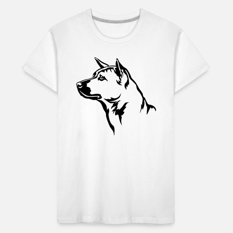 Thai Ridgeback Head T-shirt bio Premium Enfant
