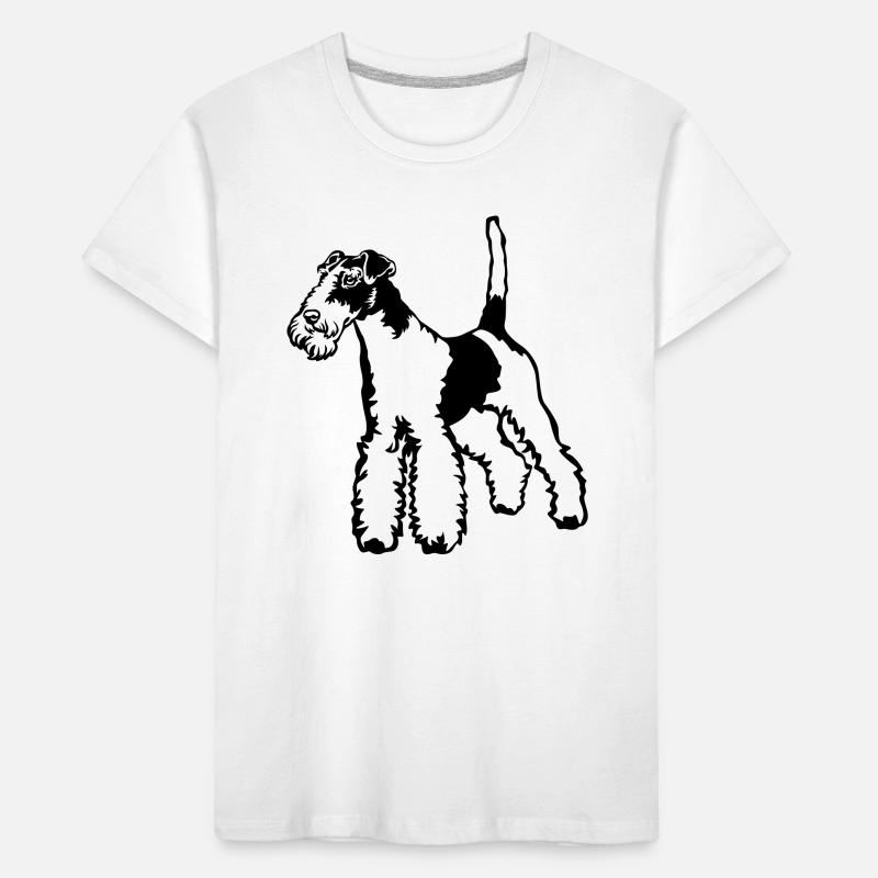 Fox terrier Kids' Premium Organic T-Shirt