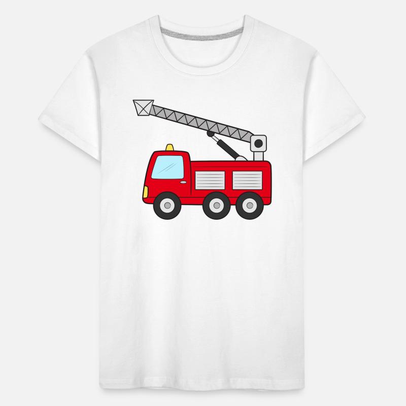 Fire engine Fire engine Kids' Premium Organic T-Shirt