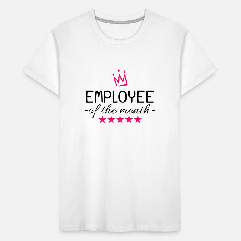 Cadeau de l’employé du mois T-shirt bio Premium Enfant