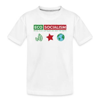 Eco Socialismo - T-shirt bio Premium Enfant - blanc - Devant