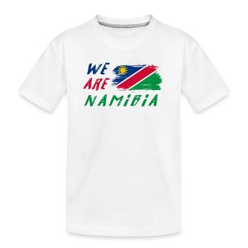Nous sommes la Namibie - T-shirt bio Premium Enfant - blanc - Devant