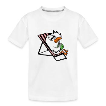Mouette - T-shirt bio Premium Enfant - blanc - Devant