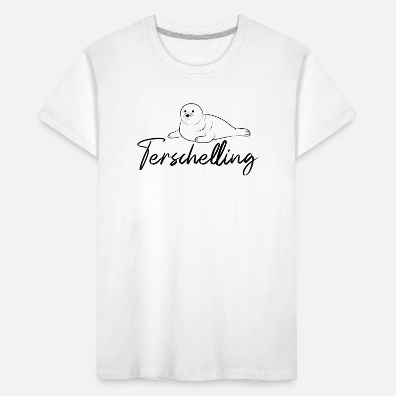 Terschelling Robbe Kinder Premium Bio T-Shirt