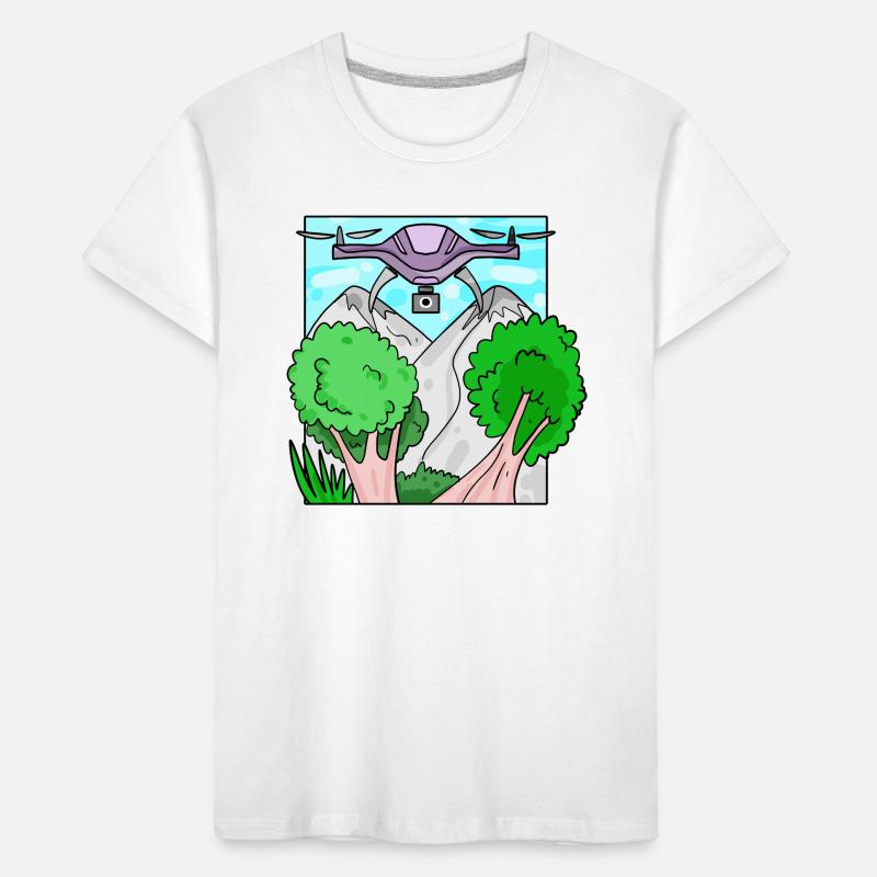 Drone Drone Drones T-shirt bio Premium Enfant