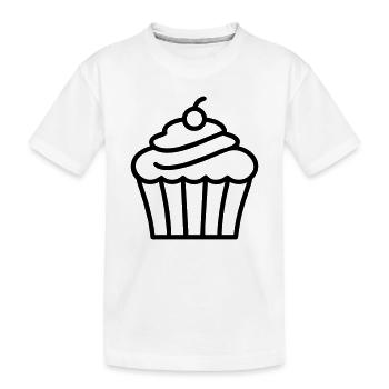 Cupcake - T-shirt bio Premium Enfant - blanc - Devant