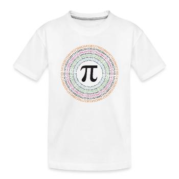 Pi Day - Bonne journée Pi - T-shirt bio Premium Enfant - blanc - Devant