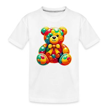 Ours - T-shirt bio Premium Enfant - blanc - Devant