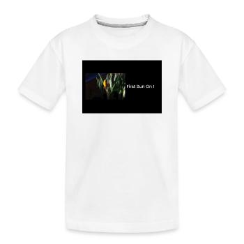 Streetwear First Sun On - T-shirt bio Premium Enfant - blanc - Devant