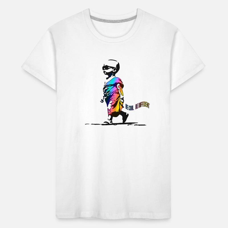 Be Cool Be Different Kinder Premium Bio T-Shirt