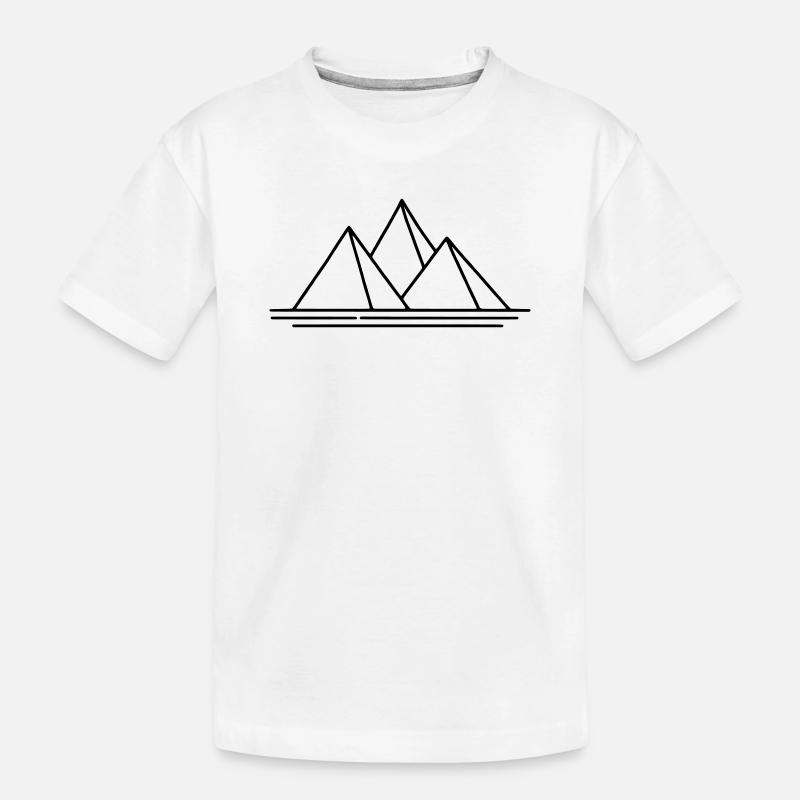 Pyramides - T-shirt bio Premium Enfant - blanc