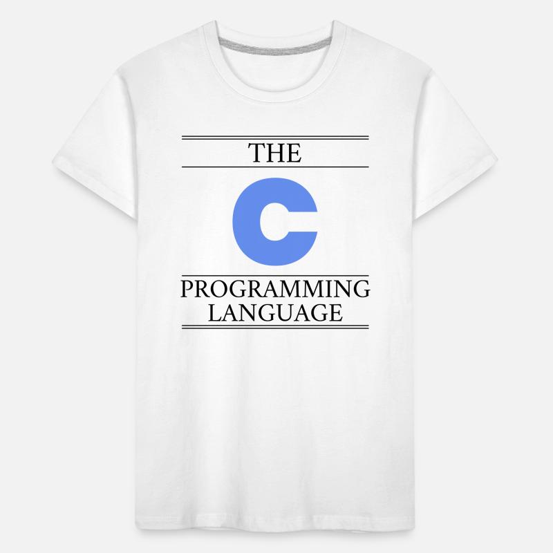 Le langage de programmation C T-shirt bio Premium Enfant