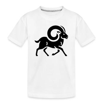 Aries 3 - Kids' Premium Organic T-Shirt - white - Front