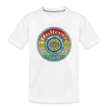Mallorca Balearen can picafort - Kinder Premium Bio T-Shirt - Weiß - Vorne