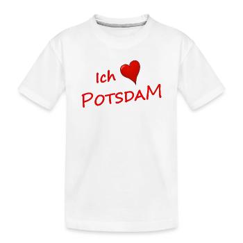J’adore Potsdam - T-shirt bio Premium Enfant - blanc - Devant