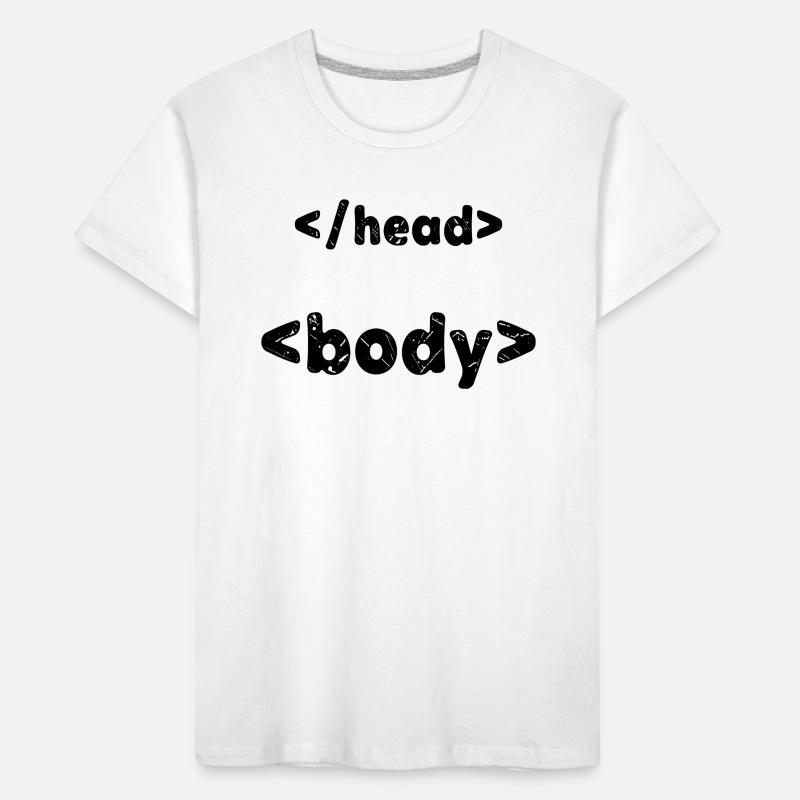 Code Developer Spruch Debug Programmierer Computer Kinder Premium Bio T-Shirt