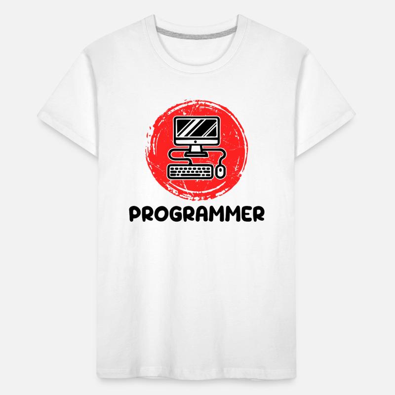 Développeur informatique Programmeur Code Scripting T-shirt bio Premium Enfant