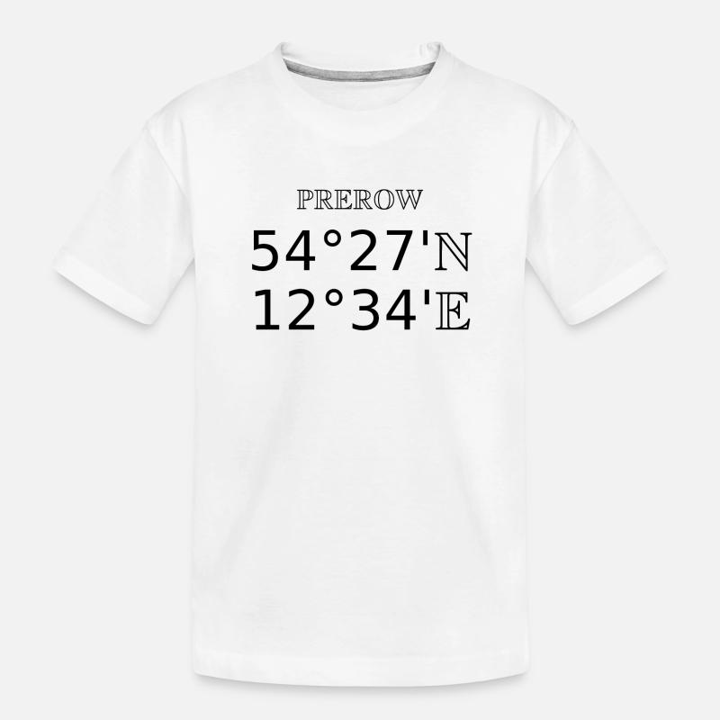 Prerow - Kinder Premium Bio T-Shirt - Weiß