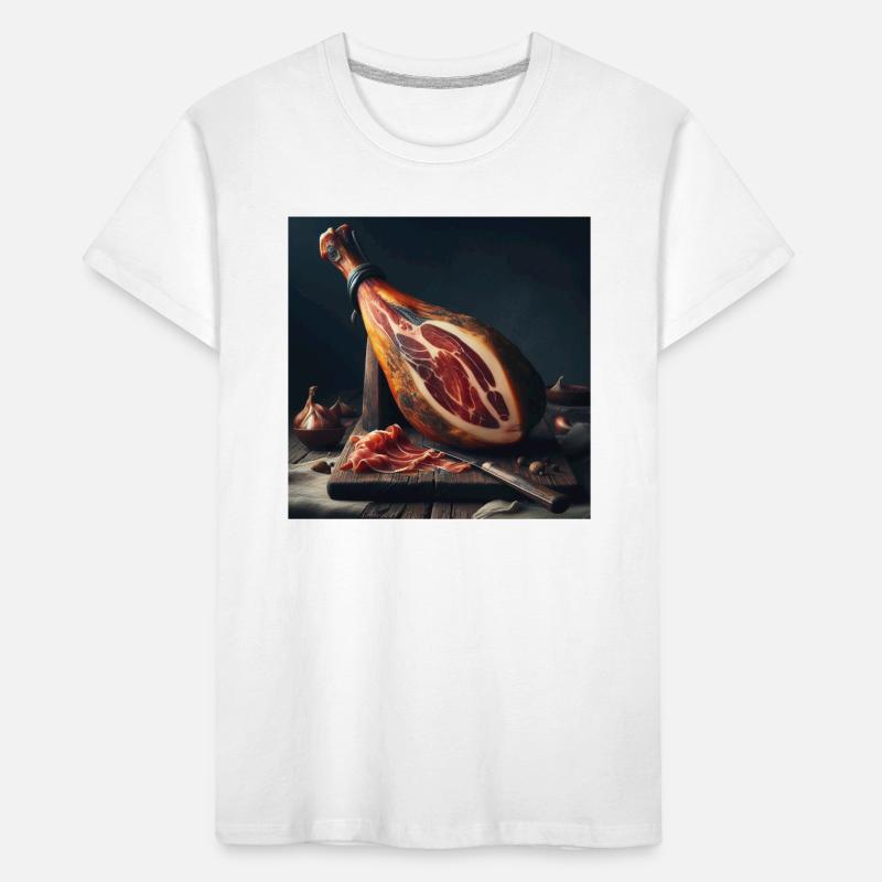 Serrano ham leg Kids' Premium Organic T-Shirt