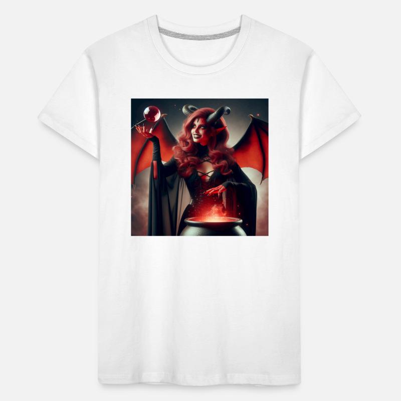 She-Devil Kids' Premium Organic T-Shirt