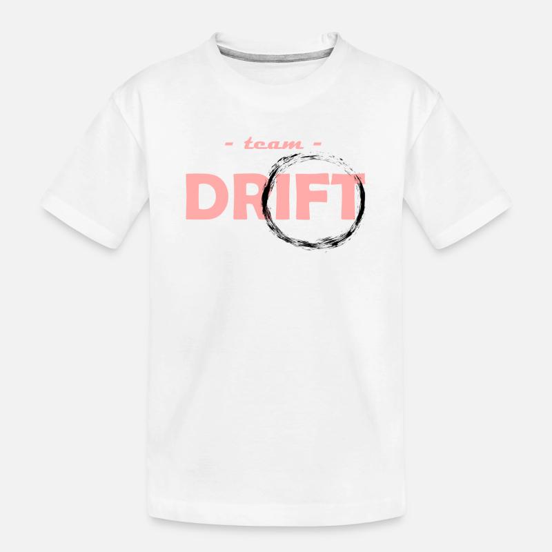 Team Drift Rose - Kinder Premium Bio T-Shirt - Weiß