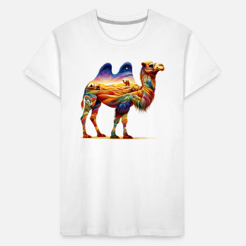 Kamel Kinder Premium Bio T-Shirt