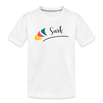 FEIERTAG. FROHE FEIERTAGE. GELIEBTE. MEISTER. LEHRER - Kinder Premium Bio T-Shirt - Weiß - Vorne