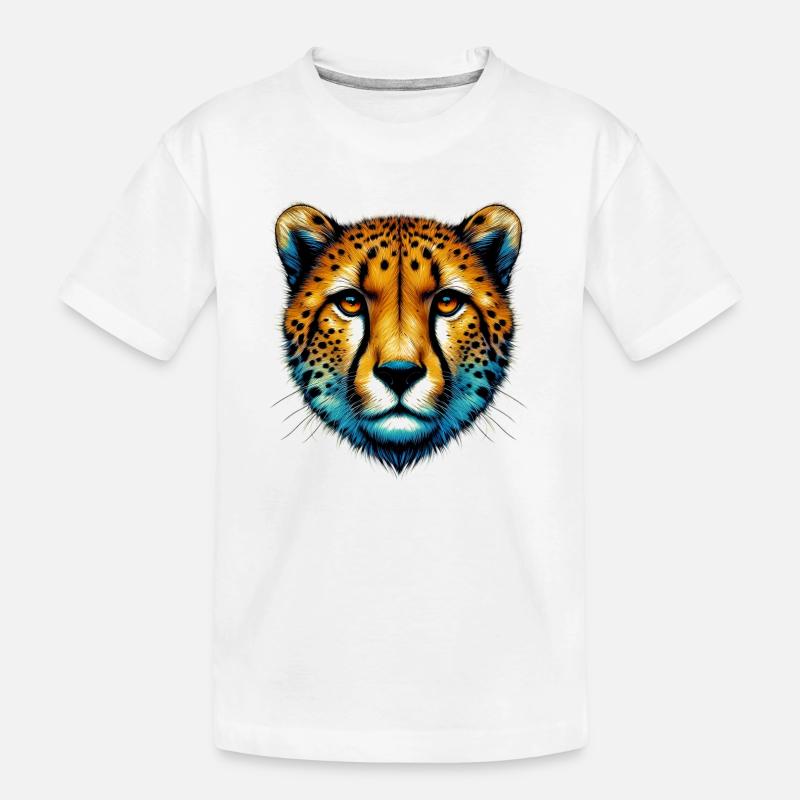 Guépard - T-shirt bio Premium Enfant - blanc