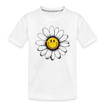 Pâquerette - T-shirt bio Premium Enfant - blanc - Devant