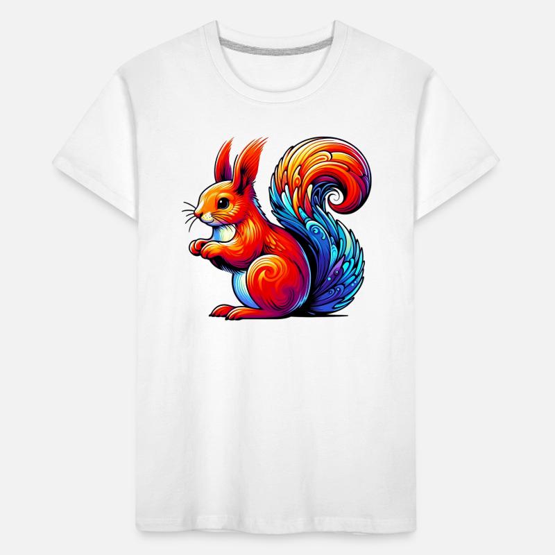 Squirrel Kids' Premium Organic T-Shirt