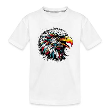 Aigle - T-shirt bio Premium Enfant - blanc - Devant