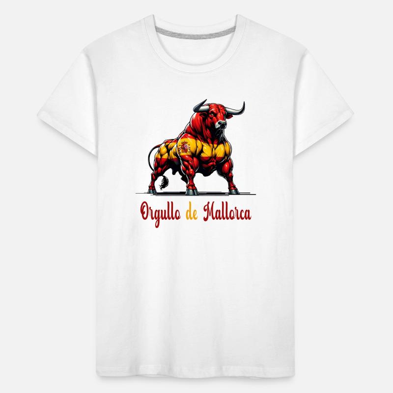 Le design du drapeau de Pride Mallorca T-shirt bio Premium Enfant