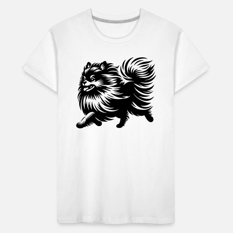 Dwarf spitz Kids' Premium Organic T-Shirt