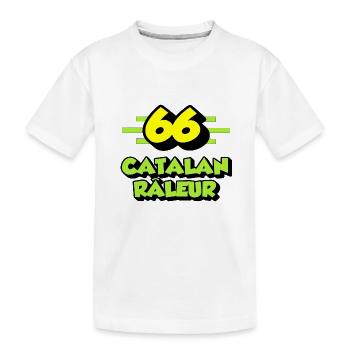 Catalan râleur - T-shirt bio Premium Enfant - blanc - Devant