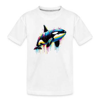 Orque - T-shirt bio Premium Enfant - blanc - Devant