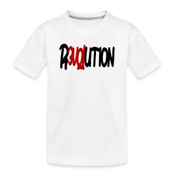 Révolution - Amour - T-shirt bio Premium Enfant - blanc - Devant