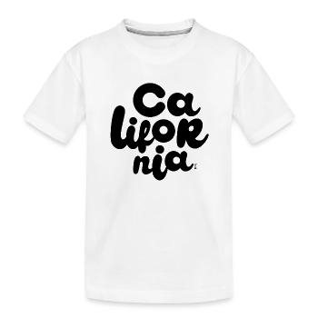 California - T-shirt bio Premium Enfant - blanc - Devant