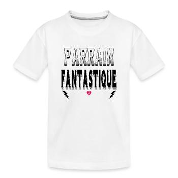 Parrain Fantastique - T-shirt bio Premium Enfant - blanc - Devant