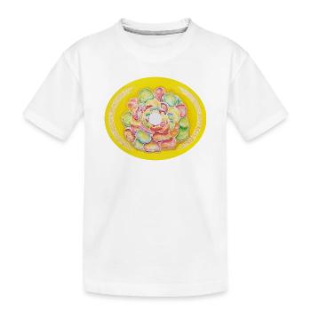 Sternentor der SeelenEssenz Sonja Ariel von Staden - Kinder Premium Bio T-Shirt - Weiß - Vorne