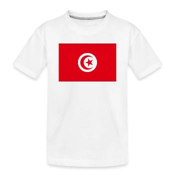 Tunisie - T-shirt bio Premium Enfant - blanc - Devant