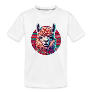 Alpaga - T-shirt bio Premium Enfant - blanc - Devant