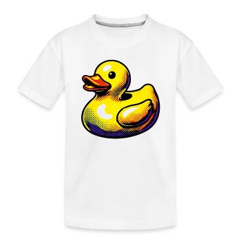 Caneton Canard Canard Canard - T-shirt bio Premium Enfant - blanc - Devant