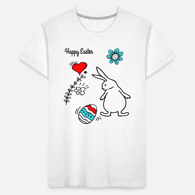 Happy Easter Kids' Premium Organic T-Shirt