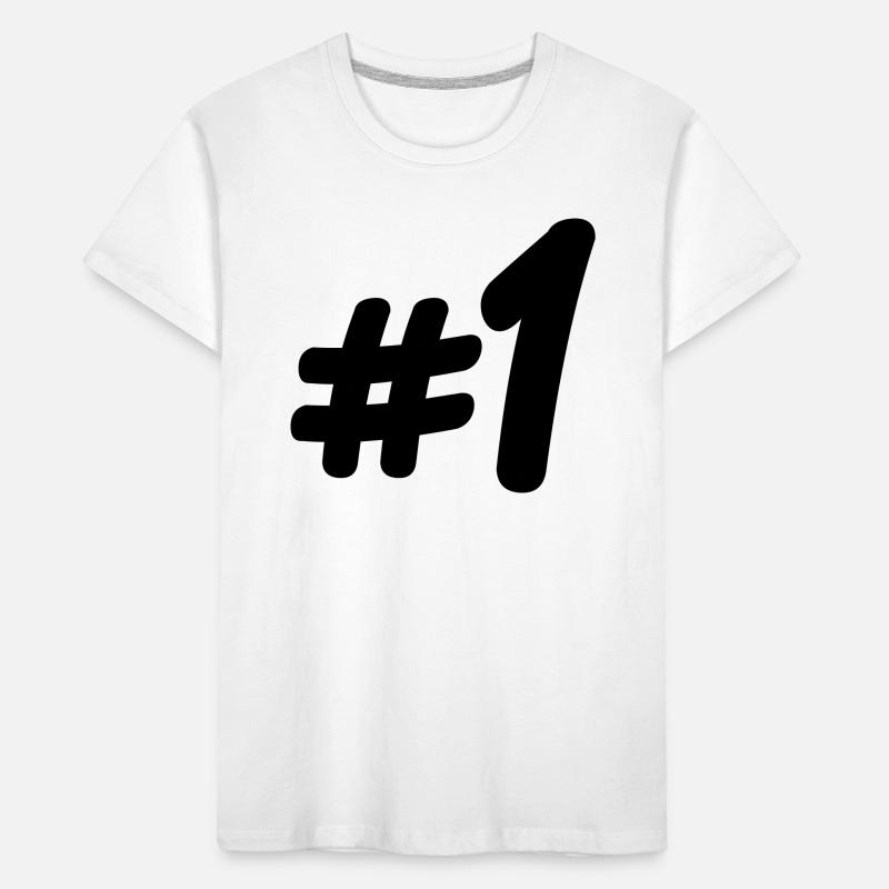 Nummer 1 # Kinder Premium Bio T-Shirt