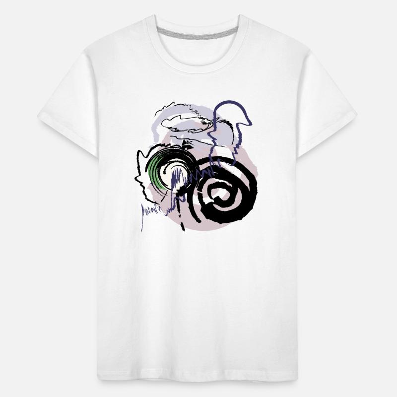 Abstract pattern Kids' Premium Organic T-Shirt